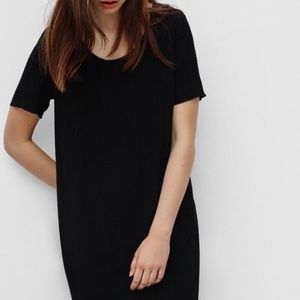 Wilfred Free Black Tshirt Tiegn Dress